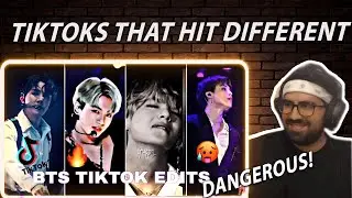 Whew! - BTS TIKTOK EDITS THAT HITS DIFFERENT🥵🔥| #1 | Reaction