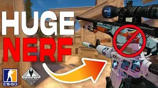 M4A1S & AWP NERFED! Dust 2 REMOVED & ANUBIS IN! | CSGO UPDATE | Luke-Eats