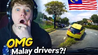 EUROPEAN Shocked by Malaysia Dash Cam Video Compilation - Reaction