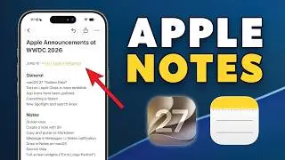 What’s new in Apple Notes in iOS 27?