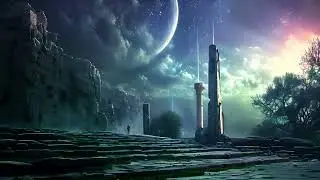 Sci Fi Music & White Noise 1 Hour -  Water Sounds - An Ancient Relic on The Orion Constellation