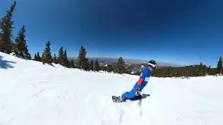 Parachute Trail. Ski Santa Fe. April 2023.