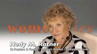 Hedy Ratner of the WBDC talks funding women's businesses