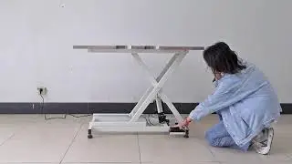 Electric Adjustable Stainless Steel Exam Table for Modern Veterinary Clinics