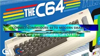 3 способа подключения Commodore 64 к современному телевизору Smart TV. Как настроить Commodore C64 напрямую к телевизору.