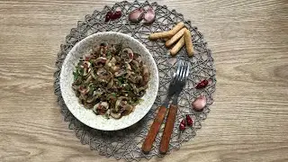 CHAMPIÑONES AL AJILLO EN EL MICROONDAS  ¡Receta Sana en 10 Minutos!