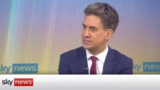 Cost of living crisis:  Ed Miliband calls for windfall tax on energy companies