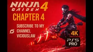 🎮 NINJA GAIDEN 4 on PS5 Pro 4K &mdash; CHAPTER 4  Gameplay & Reactions! 🥷🔥(HARD MODE)