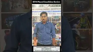 MEP Candidate Review | Best Mep Training Center In Chennai | Placement & MEP course Success #mep #be