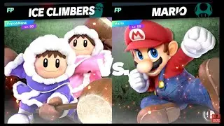 Super Smash Bros Ultimate Amiibo Fights – Ice Climbers vs the World #1 Ice Climbers vs Mario