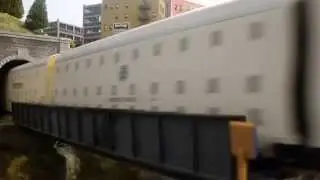 CSX Autorack Train at Orlando Society of Model Railroaders