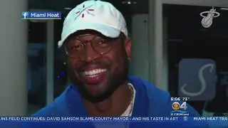 Dwyane Wade Rejoins Heat Nation Tonight On The Court