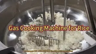 Multi Scraper Industrial Large Mixer Machine Central Kitchen Cooking Equipment for Fried Rice