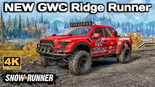 New GWC Ridge Runner In SnowRunner Season 14 #snowrunner #truck #4k