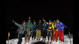 Night Ski touring, Tadejan 2020