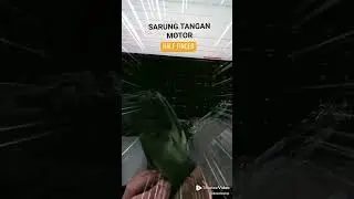 Sarung Tangan Motor Halffinger Black Engel New Product