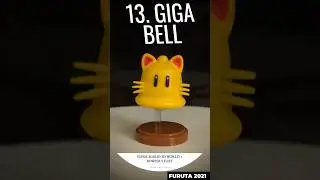 😺 🔔GIGA BELL 🔔😺 - Furuta CHOCO EGG Mini Figure - Super Mario 3D World + Bowser's Fury #Nintendo 2021