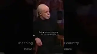George Carlin on the Illusion of Choice in Modern Society