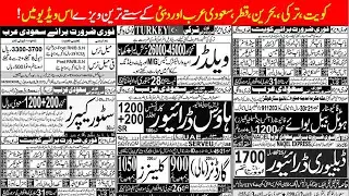 🔥Breaking🔥 Cheap, High Salary Visas Open for Pakistanis | Kuwait, Turkey, Bahrain, Qatar, UAE, Saudi