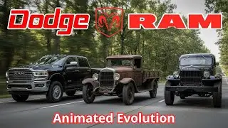 Dodge / Ram Pickup Evolution (1920 Model CC &rarr; 2026 Ramcharger)