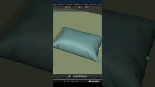 How to Make a pillow in blender #blender #blendertutorial #blender3d #pillow #3d