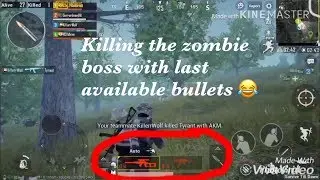 The All New Zombie Mode!! Killing the Zombie Boss with last available Bullet!!
