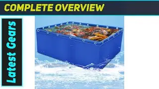 Удивительный складной пруд для рыбы? Аварийный резервуар для воды!