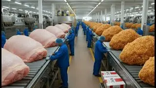 Inside the Modern KFC Factory  From Fresh Chicken to Crispy Golden Perfection (Full Process)