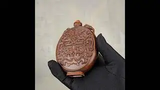 A 415 Баночка для нюхательного табака самшита