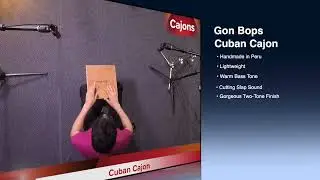 Gon Bops Cuban Cajon