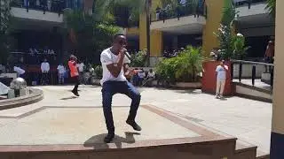T1nda Performing at Slay The Vote
