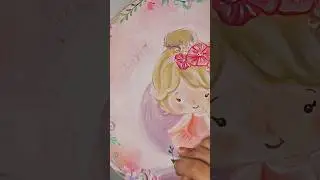 Customizando um banquinho de madeira 👧🏼🌸🖌