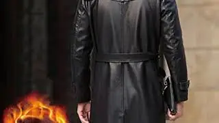 Winter Faux Fur Thicked Long Trench Coat, Men Winter Jackets Plus-Size Parkas