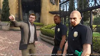 GTA V Breach Of Contract Mission Gameplay + 10 Star Escape [R.D.E. 4.0.4]