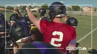 He's a 6'11'' exchange student from Slovakia. Now he's playing football