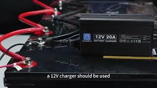 ECO-WORTHY 3584Wh 12V 280Ah LiFePO4 RV Battery w/Bluetooth & Low