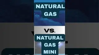 ⚡ Natural Gas vs Natural Gas Mini | MCX Trading Explained in 60 Secs! #mcx #commoditymarket