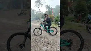test drive speda yeti RIDER KERBON TERBIKE