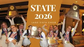 LAGO VISTA CHEER UIL STATE 2026!