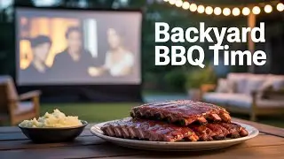 BBQ + Movies = The Ultimate Summer Night