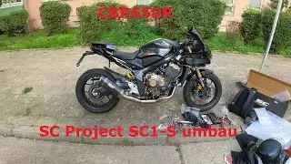 SC Project SC1-S Auspuff Umbau / Honda CBR650R