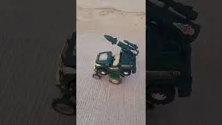 Tractor k uper missile jeep #shortvideo #village #funny #tractor #masti #shortsfeed #toy