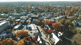 Jenkintown, PA - Autumn (Drone)