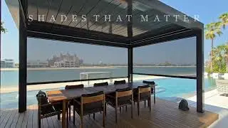 Transform your outdoor space into a luxury sanctuary with Zip Screen Blinds by The House of Shades.🏡