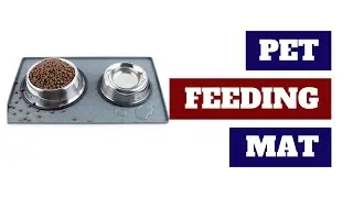 Top Dog feeding mat Review | Best Pet Feeding mat | Waterproof Dog Bowl Mat | Pets Queen Tech | 2022
