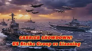 RED ALERT! US Carrier Strike Group FACES OFF Liaoning - 40 Jets Scrambled!