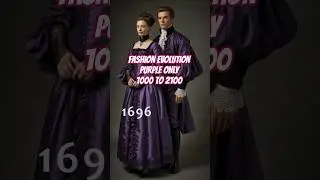 Fashion evolution, only purple #fashion #evolution #purple