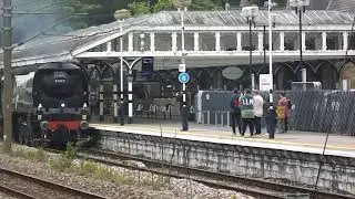 Tangmere 34067 & 43803 arriving into Durham working 1Z57 0729 York to Edinburgh