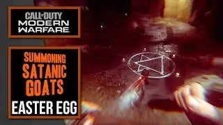 How to summon SATANIC DEMON GOATS in Modern Warfare! (Livestock Easter Egg)