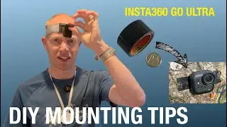 Insta360 Go Ultra DIY Mount Tricks For Outdoor Filming.
